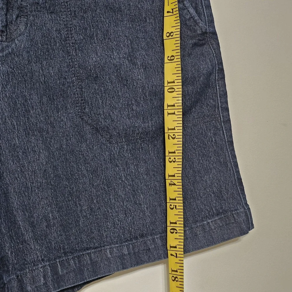 Lee Women's‎ Jeans Size 10 Blue Short Dark Wash Elastic Waistband Pockets 443226